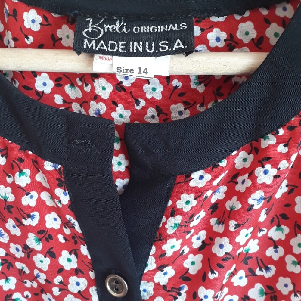 Vintage Breli Originals 80's Dress - Picture 3 of 6